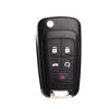 Picture of Remote Flip Key Fob Replacement Fits for Chevy Cruze Equinox Camaro Malibu Sonic Impala Buick LaCrosse Regal Verano Encore Allure GMC Terrain 2010-2021 Keyless Entry Remote Control OHT01060512 Set 1