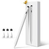 Picture of Pencil for Apple iPad 9th&10th Generation, 13 mins Fast Charge Stylus Pen, Palm Rejection, Tilt Sensitivity, Compatible w/iPad Pro 11/12.9/13in, iPad 6/7/8/9/10, iPad Air 3/4/5/6, iPad Mini 5/6