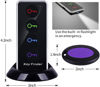 Picture of Reyke Key Finder, 80dB+ RF Item Locator Tags with 131ft. Working Range, Wireless Remote Tracker for Wallet, Phone, Glasses, Pet, 1 RF Transmitter & 4 Receivers