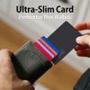 Picture of Eelexa Wallet Tracker Card, Rechargeable Thin Finder, Works with Apple Find My (iOS Only), Item Locator for Luggage Tags, Passports, Phone, IP68 Waterproof