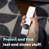 Picture of Tile by Life360 Sticker (2024) - Small Bluetooth Tracker, Remote Finder and Item Locator for Bikes, Glasses and More. Both iOS and Android Compatible. Phone Finder. 1-Pack (Black)