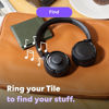 Picture of Tile by Life360 Sticker (2024) - Small Bluetooth Tracker, Remote Finder and Item Locator for Bikes, Glasses and More. Both iOS and Android Compatible. Phone Finder. 1-Pack (Black)