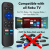 Picture of (Pack of 2) Replacement Remote Control Compatible for Roku TV,for TCL Roku/for Hisense Roku/for Onn Roku(Not for Roku Stick,Box and Players)