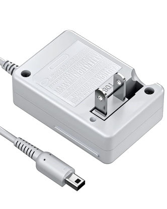 Picture of VOYEE 3DS Charger Compatible with Nintendo 3DS/ DSi/DSi XL/ 2DS/ 2DS XL/New 3DS XL 100-240V Wall Plug Adapter