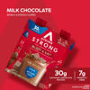 Picture of Atkins Strong High Protein Shake, Milk Chocolate, 30g Protein, 7g Prebiotic Fiber, Muscle & Gut Health Support Complex, 12 Count