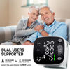 Picture of Oklar Blood Pressure Monitors for Home Use Rechargeable Wrist Digital BP Machine Cuff with LED Backlit Display, Voice Broadcast, 240 Memory Storage for 2 Users with Carrying Case