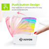 Picture of AUVON Weekly Pill Organizer Arthritis Friendly, BPA Free Travel 7 Day Pill Box Case with Spring Open Design and Large Compartment to Hold Vitamins, Cod Liver Oil, Supplements and Medication