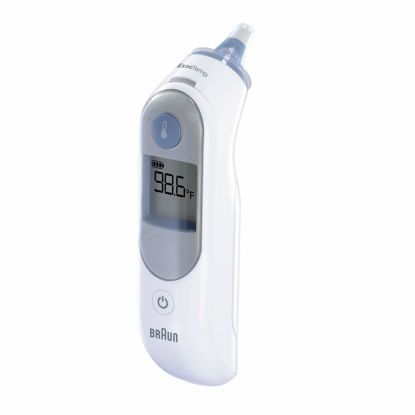 Picture of Braun ThermoScan 5 Ear Thermometer - ExacTemp Stability Indicator for Professional Accuracy, Digital Display, Baby and Infant Friendly, No. 1 Brand Recommended by Pediatricians, FSA and HSA Eligible