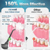 Picture of Nicwell Water Dental Flosser Teeth Pick - Cordless Portable 4 Modes Rechargeable Flossers Oral Irrigator IPX7 Waterproof Travel Gum Floss Cleaner Deep Cleaning Flossing Picks for Home Daily Shower