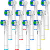 Picture of Replacement Toothbrush Heads Compatible with Oral B Braun, 12 Pcs Professional Electric Toothbrush Heads Brush Heads Compatible with Oral B Replacement Heads Refill 7000/Pro 1000/9600/500/3000/8000