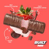 Picture of BUILT Puffs Protein Bars, Strawberries 'N Cream Puff - High Protein Bars, 15g High Protein Snacks, On-The-Go Bars with only 140 Calories, 8g Sugar, Collagen, Gluten Free, 12 Count