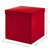 Picture of Hallmark Medium Gift Box with Lid and Shredded Paper Fill (Red 7 inch Box) for Birthdays, Graduations, Anniversaries, Christmas, Valentine's Day, All Occasion
