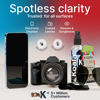 Picture of Koala Eyeglass Lens Cleaner Spray Kit | (2x) Glasses Cleaner Bottle + (2x) Microfiber Cloth | Alcohol Free Eyeglasses, Screen, and Camera Cleaning Kit | Made in USA (4 Piece Set)