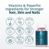 Picture of WEEM Hair Skin and Nails Gummies - Supports Healthy Hair - Vegan biotin Vitamins for Women & Men Supports Faster Hair Growth, Stronger Nails, Healthy Skin, Extra Strength (1)