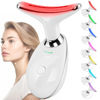Picture of Facial Massager Red-Light-Therapy-for-Face and Neck, Face 𝖲 culpting Wand with 7 Color (White)