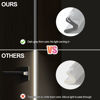 Picture of Kerf Weather Stripping Door Seal for Large Gap and Easy Installation (40 Feet, White)