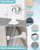 Picture of Magnetic Door Stoppers Door Catch - 1 Pack Stainless Steel Heavy Duty Door Stops for Bottom of Door, Wall & Floor Mounting No-Drill Strong Adhesive & Screws, Strong Door Holder to Keep Door Open