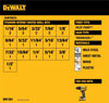 Picture of DEWALT Titanium Nitride Coated Drill Bit Set, Pilot Point, 21-Piece (DW1361)