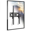 Picture of Mount-It! Portrait TV Wall Mount, Low Profile TV Mount for Vertical Mounting of Displays from 37" to 75", High 165 lb Weight Capacity, Anti-Theft Design, Tilting Menu Wall Board Mount, Sturdy Design