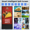 Picture of 43 Inch Outdoor Digital Signage Displays,Rechargeable Digital Lcd Kiosks,Moveable Commercial Totem,IP55 Waterproof,Auto Adjustment High Brightness Screen,High Capacity Battery,Android 9.0