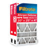 Picture of Filtrete 20x25x4, AC Furnace Air Filter, MPR 1000 DP, Micro Allergen Defense Deep Pleat, 2-Pack (actual dimensions 19.88 x 24.63 x 4.31)