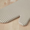 Picture of KitchenAid Ribbed Soft Silicone Oven Mitt Set, 7"x13", Milkshake 2 Count