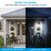 Picture of TORCHSTAR Dusk to Dawn Light Bulbs Outdoor, Sensor A19 LED Light Bulb, Auto on/Off Photocell Automatic for Outdoor Lighting, 5000K, Pack of 4