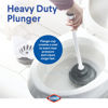 Picture of Clorox Toilet Plunger with Hideaway Caddy - Toilet Plunger for Bathroom, Bathroom Organizers & Storage, Bathroom Accessories, Toilet Unclogger, Plunger with Holder
