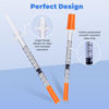 Picture of 1ml Syringe, Syringes 31G 5/16" 8mm 1cc Inch, Individually Wrapped, Pack of 25