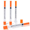 Picture of 1ml/cc 31G 5/16 Inch Syringes, U-100 Scientific Lab Syringe, Individual Wrapped, 25 Pack