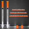 Picture of 1ml/cc 31G 5/16 Inch Syringes, U-100 Scientific Lab Syringe, Individual Wrapped, 25 Pack