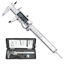 Picture of Digital Caliper, Caliper Measuring Tool with Stainless Steel, Electronic Micrometer Caliper with Large LCD Screen, Auto-Off Feature, Inch and Millimeter Conversion (6 Inch/150 mm)
