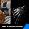 Picture of 100% Waterproof Gloves for Men and Women, Winter Work Gloves for Cold Weather, Touchsreen, Thermal Insulated Freezer Gloves, With Grip, Grey, Large