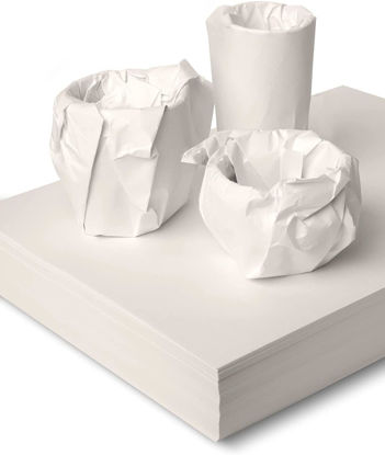 Picture of 12 * 12 inch Packing Paper for Moving 100 Sheets Protecting Fragile China and Glasses,Small Wrapping Paper for Shipping and Moving Box Filler