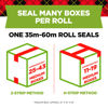Picture of Scotch Sure Start Packing Tape, Clear, Quiet Unwind and Easy Start, 1.88 in. x 25 yd., 6 Tape Rolls