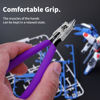 Picture of RUITOOL Model Nippers, Gundam Model Tools for Beginners to Repair and Fix Plastic Models, Ultra-thin Single-edged Non-slip Grip, 4.7 Inch Sharp Cutters for Gunpla Model Building