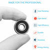 Picture of 100 Pack 608-2RS Skateboard Bearing, Rolling Bearings, 8x22x7mm 608rs Bearing