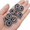 Picture of 100 Pack 608-2RS Skateboard Bearing, Rolling Bearings, 8x22x7mm 608rs Bearing