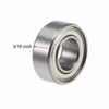 Picture of uxcell R188ZZ Deep Groove Ball Bearings Z2 1/4 Inch x 1/2 Inch x 3/16 Inch Double Shielded Chrome Steel Skateboard Bearings Sealed Industrial Bearings10pcs