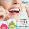 Picture of DrTung's Smart Floss - Natural, PTFE & PFAS Free Floss, Gentle on Gums, Expands & Stretches, BPA Free Floss - Natural Dental Floss Cardamom Flavor (Pack of 3)