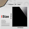 Picture of KINLINK 12x16 Plexiglass Sheets 1/8 inch-3mm Black Acrylic Sheets, Black Plastic Board Polycarbonate Sheet for DIY Project, Craft, Acrylic Sign, Weding Invitaton, 4 Pack