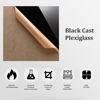 Picture of KINLINK 12x16 Plexiglass Sheets 1/8 inch-3mm Black Acrylic Sheets, Black Plastic Board Polycarbonate Sheet for DIY Project, Craft, Acrylic Sign, Weding Invitaton, 4 Pack