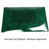Picture of Green Magnetic Viewing Film 4x6 | Cool Magnets Science Kit | Magnetic Field Detector & Visual Aid for Physics Education | Ideal for Research & Magnetism Demonstrations