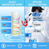 Picture of Water Testing Kits for Drinking Water: 125 Strips 16 in 1 Well and Drinking Water Test Kit, TESPERT Water Test Strips with Hardness, pH, Lead, Iron, Copper, Chlorine, and More