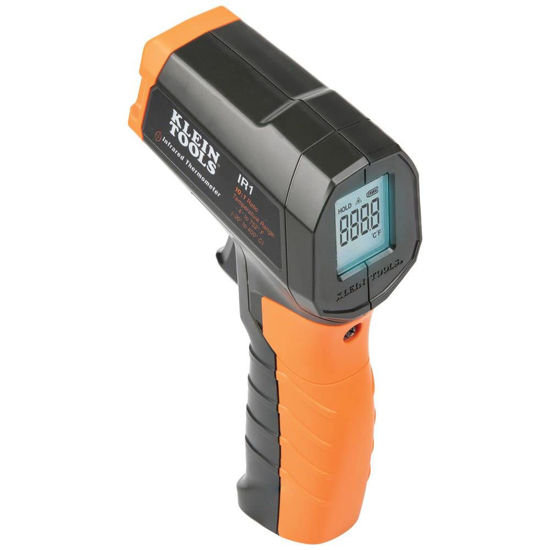 Picture of Klein Tools IR1 Infrared Thermometer, Digital Laser Gun is Non-Contact Thermometer with a Temperature Range -4 to 752-Degree Fahrenheit