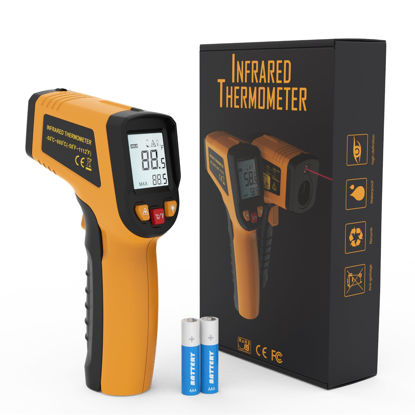 Picture of KNINE OUTDOORS Infrared Thermometer Laser Temperature Gun, -58℉ to 1112℉, Single Laser Targeting, Distance to Spot Ratio 12:1, for Cooking, Oven and Meat