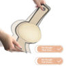 Picture of Silicone Bread Sling for Dutch Oven, 2 PCS Non-Stick & Easy Clean Reusable Silicone Bread Baking Mats with Long Handles, Easy to Transfer Sourdough Bread