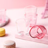 Picture of Srgeilzati Heart Shot Glasses Set, Pink Shot Glass Cute For Bar Cart Accessories 1.5oz