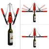 Picture of Double Lever Hand Corker - For Standard Wine, Belgian Beer, and Synthetic Plastic Corks, Wine Corker Tool with 20 Count Wine Corks (Red)