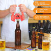Picture of FastRack 24-Pack 12oz Amber Longneck Glass Beer Bottles